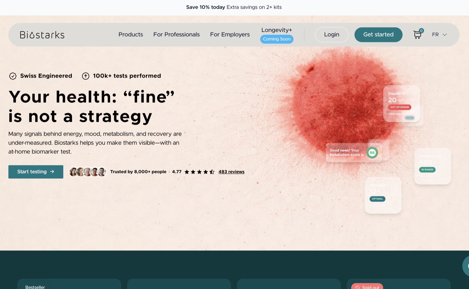 Storefront — landing